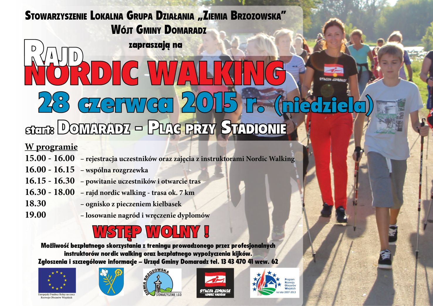 plakat rajd domaradzD