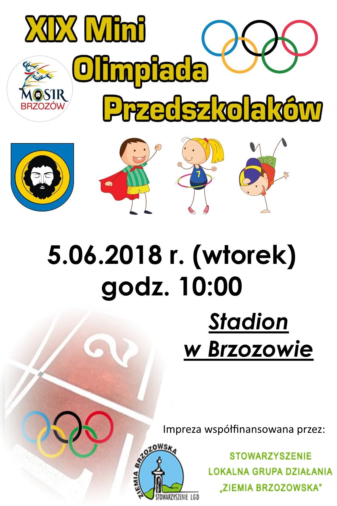 OLIMPIADA PRZEDSZKOLAKÓW
