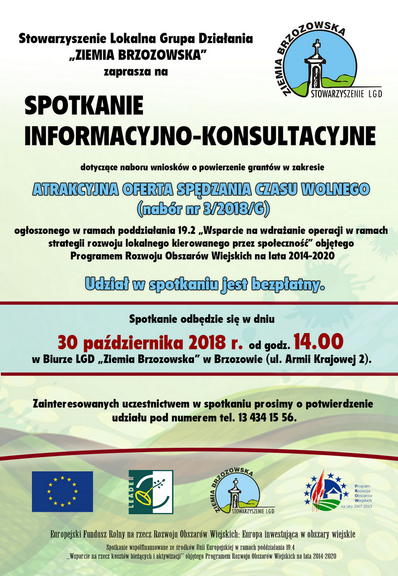 plakat LGD granty
